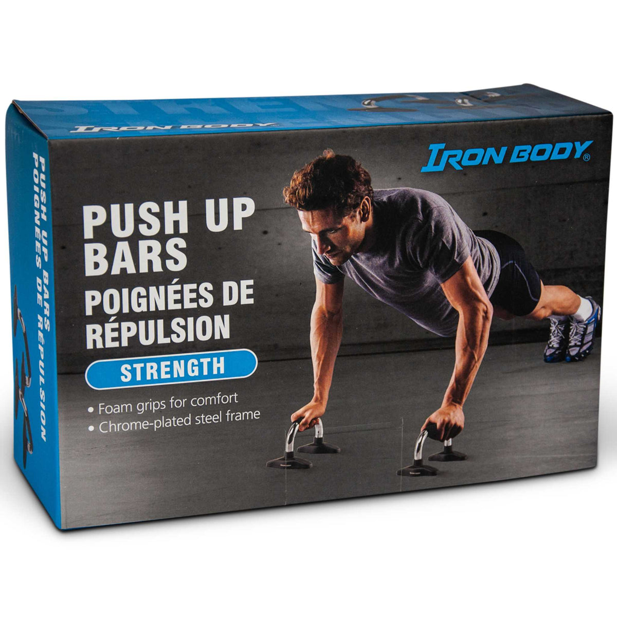 Iron Body Fitness Push-Up Bars