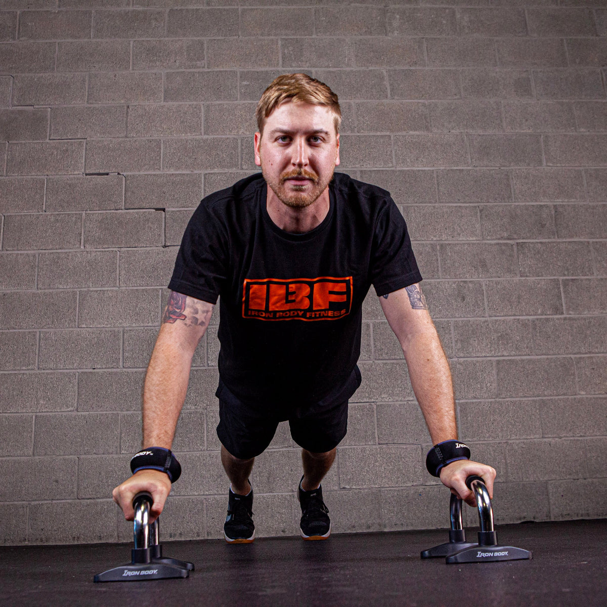 Iron Body Fitness Push-Up Bars