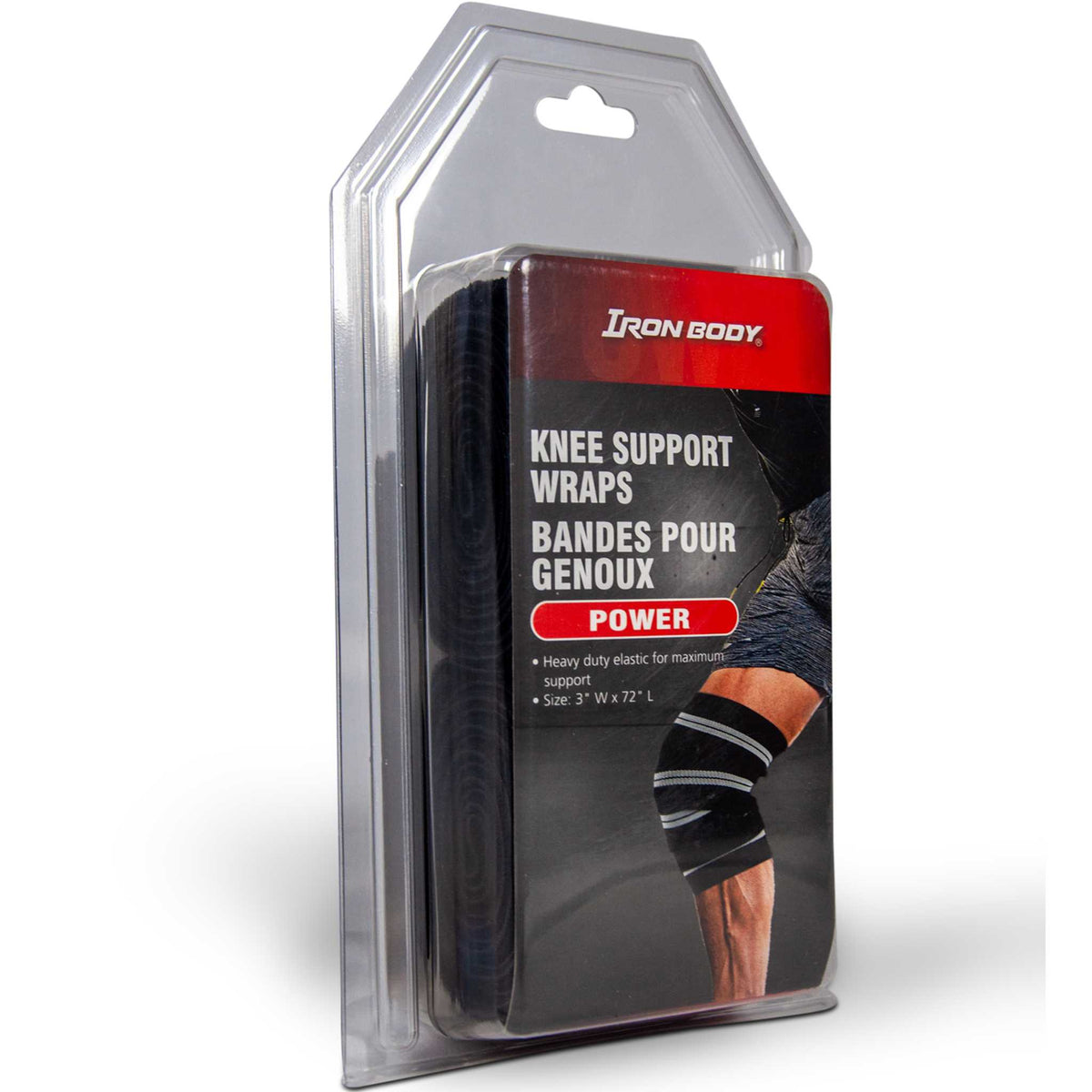 Iron Body Fitness Knee Support Wraps