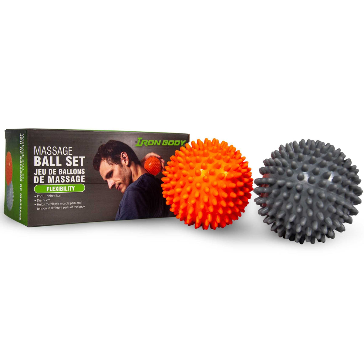 Iron Body Fitness Massage Ball Set