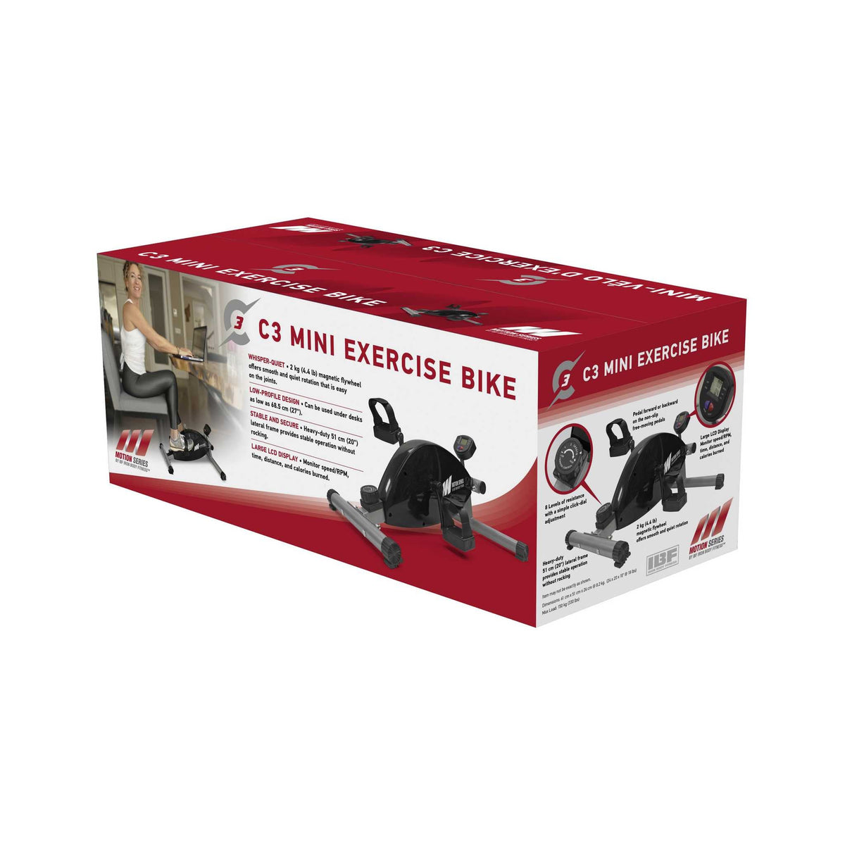 Iron Body Fitness Motion Series C3 Mini Exercise Bike