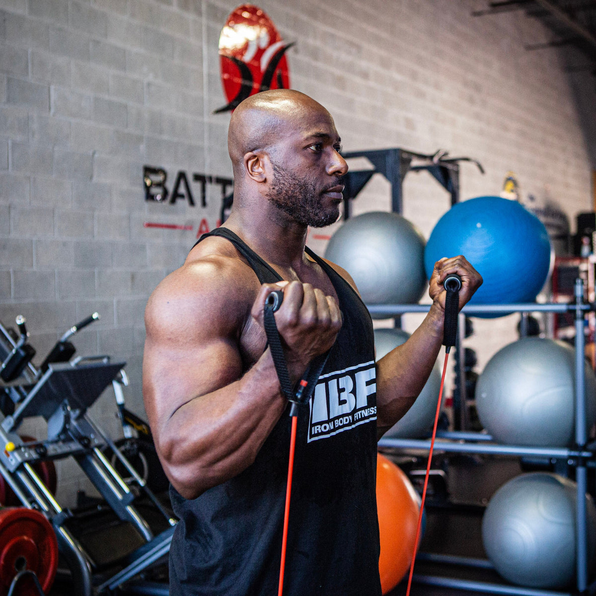 Iron Body Fitness Resistance Tubes