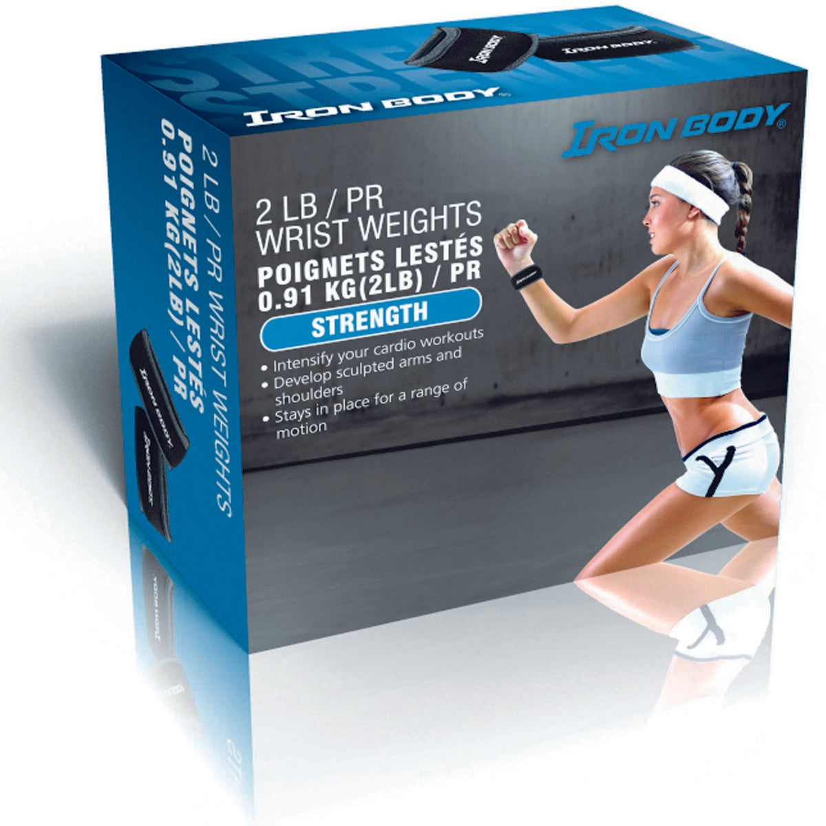 Iron Body Fitness Slip-On Wrist Weights