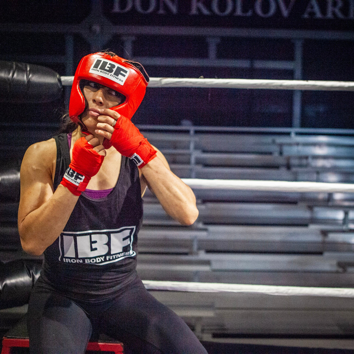 Iron Body Fitness Boxing Head Gear