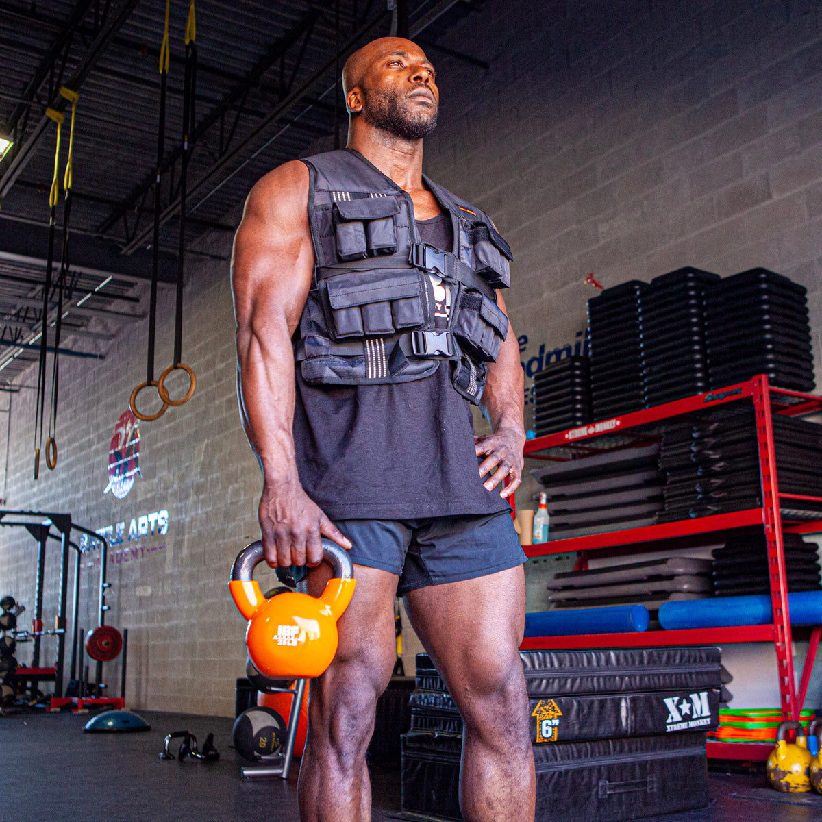 Iron Body Fitness Vinyl-Dipped Kettlebells