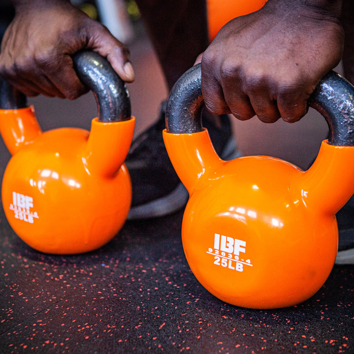 Iron Body Fitness Vinyl-Dipped Kettlebells