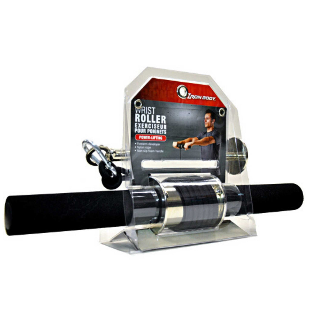 Iron Body Fitness Wrist Forearm Roller