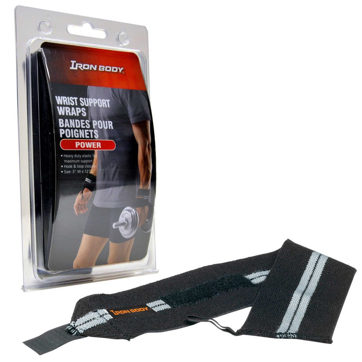 Iron Body Fitness Wrist Support Wraps