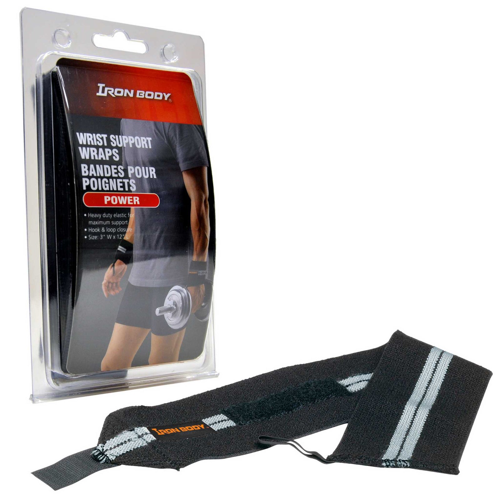 Iron Body Fitness Wrist Support Wraps