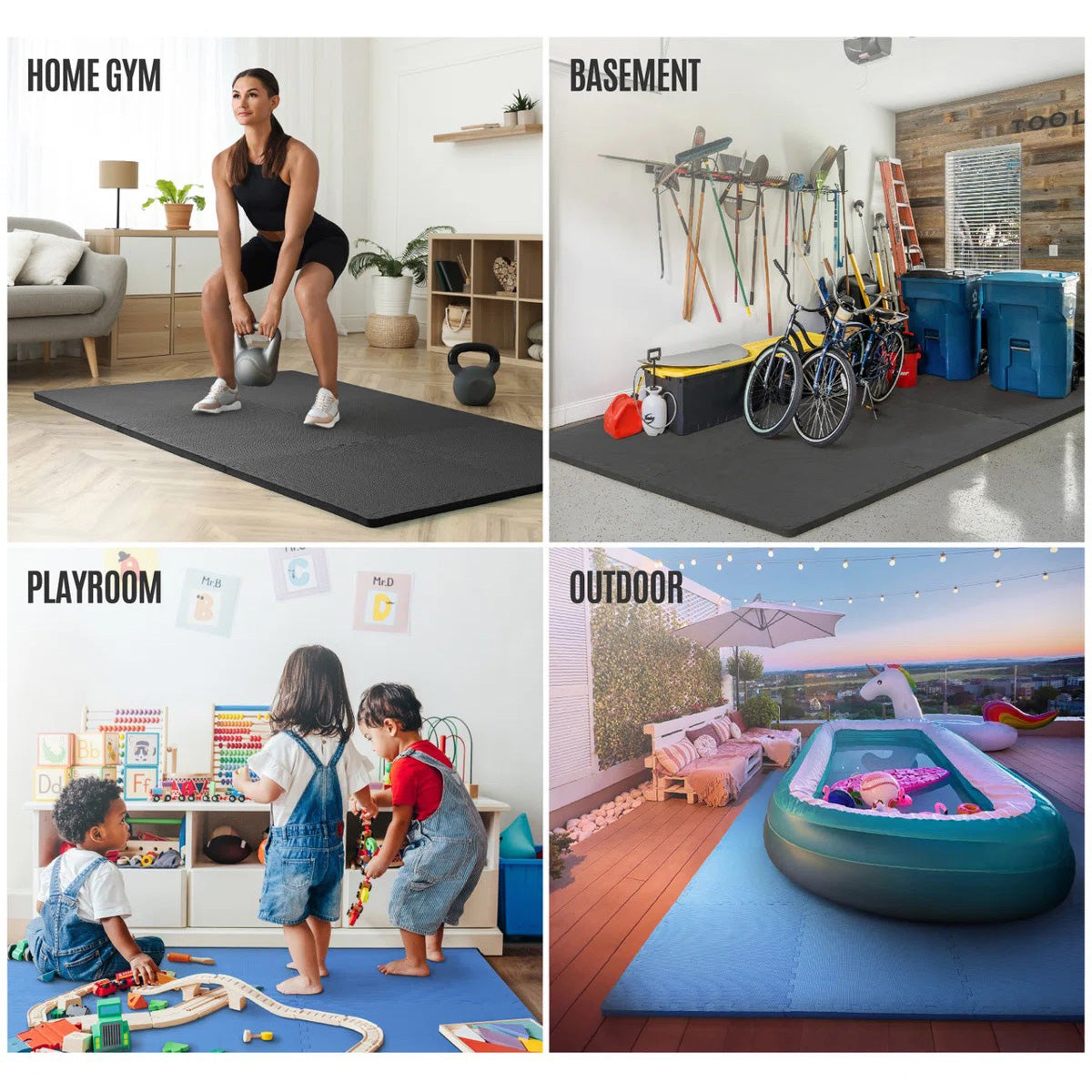 CAP Barbell Puzzle Mats (Blue)