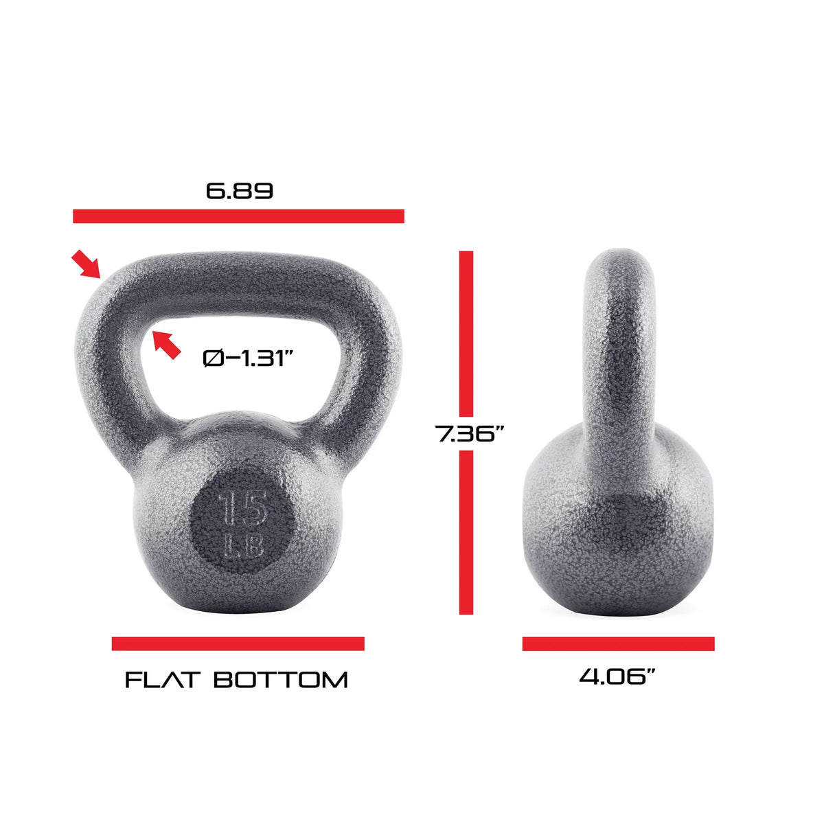 CAP Barbell Cast Iron Kettlebells