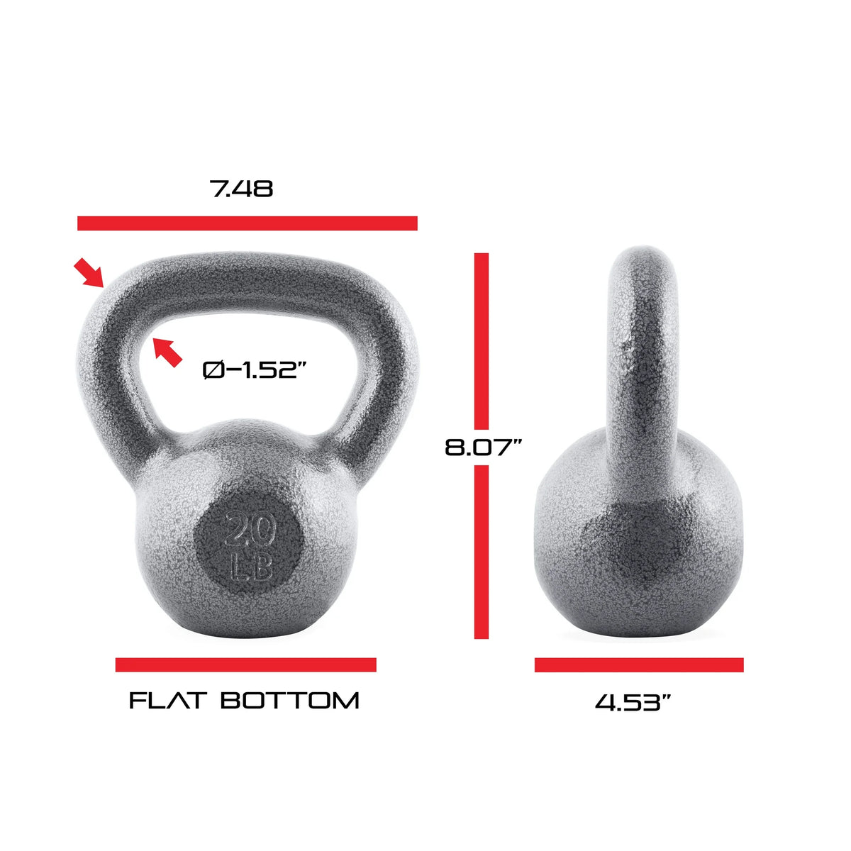 CAP Barbell Cast Iron Kettlebells