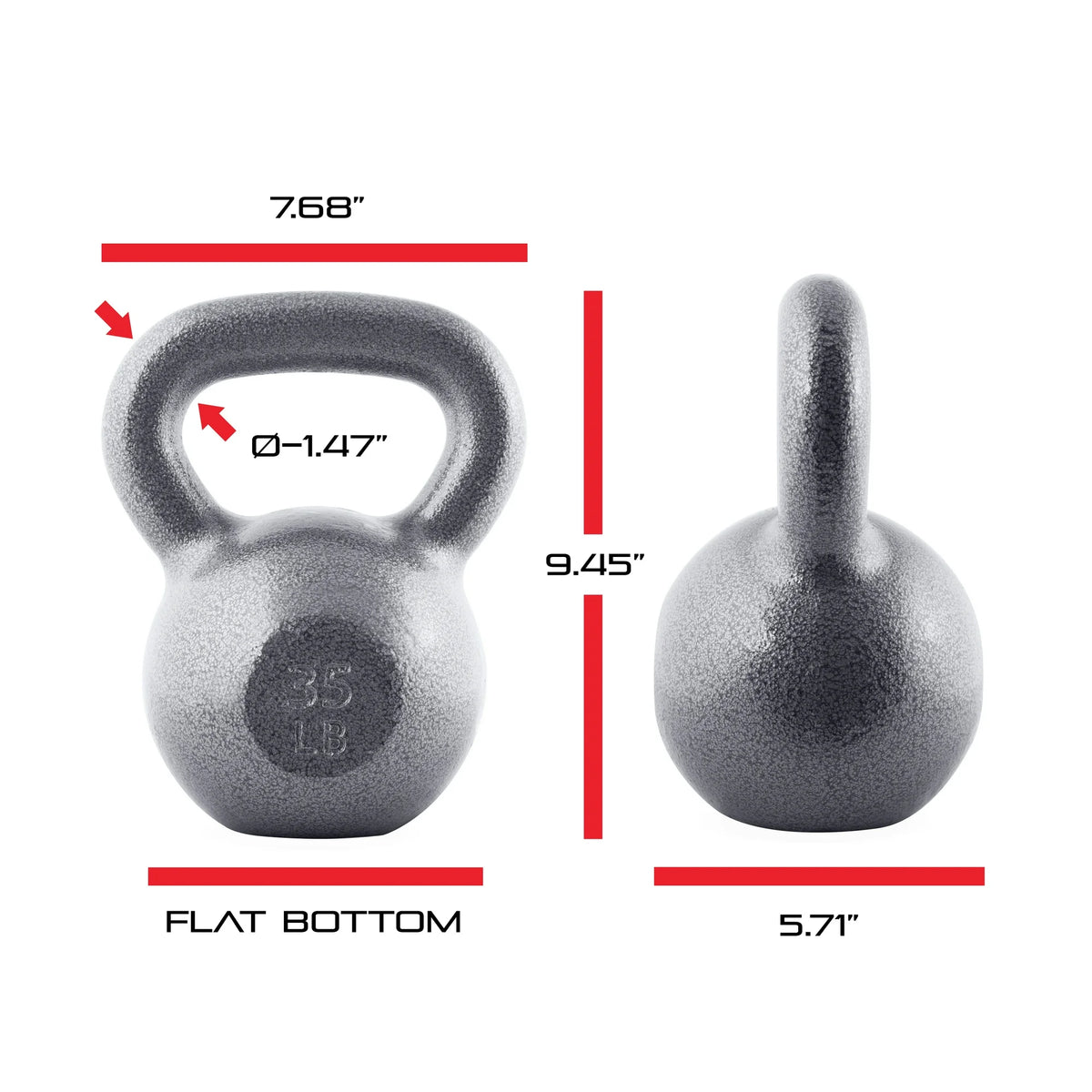 CAP Barbell Cast Iron Kettlebells
