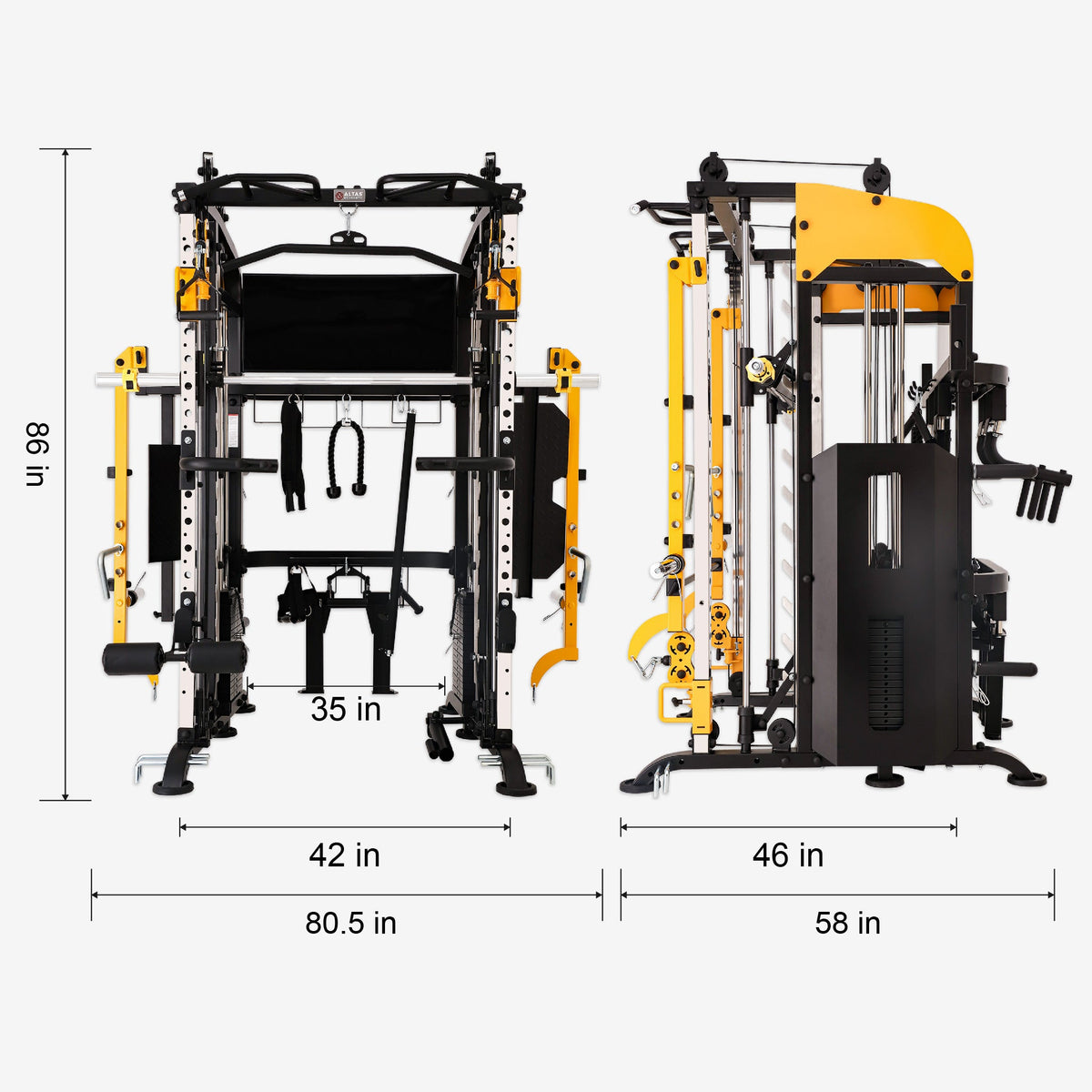 Altas AL-3061B All-in-One Smith Machine
