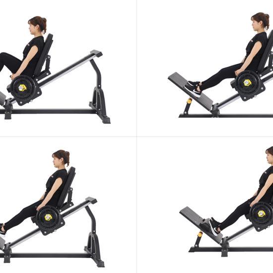 Altas AL-6007 Compact Leg Sled Machine