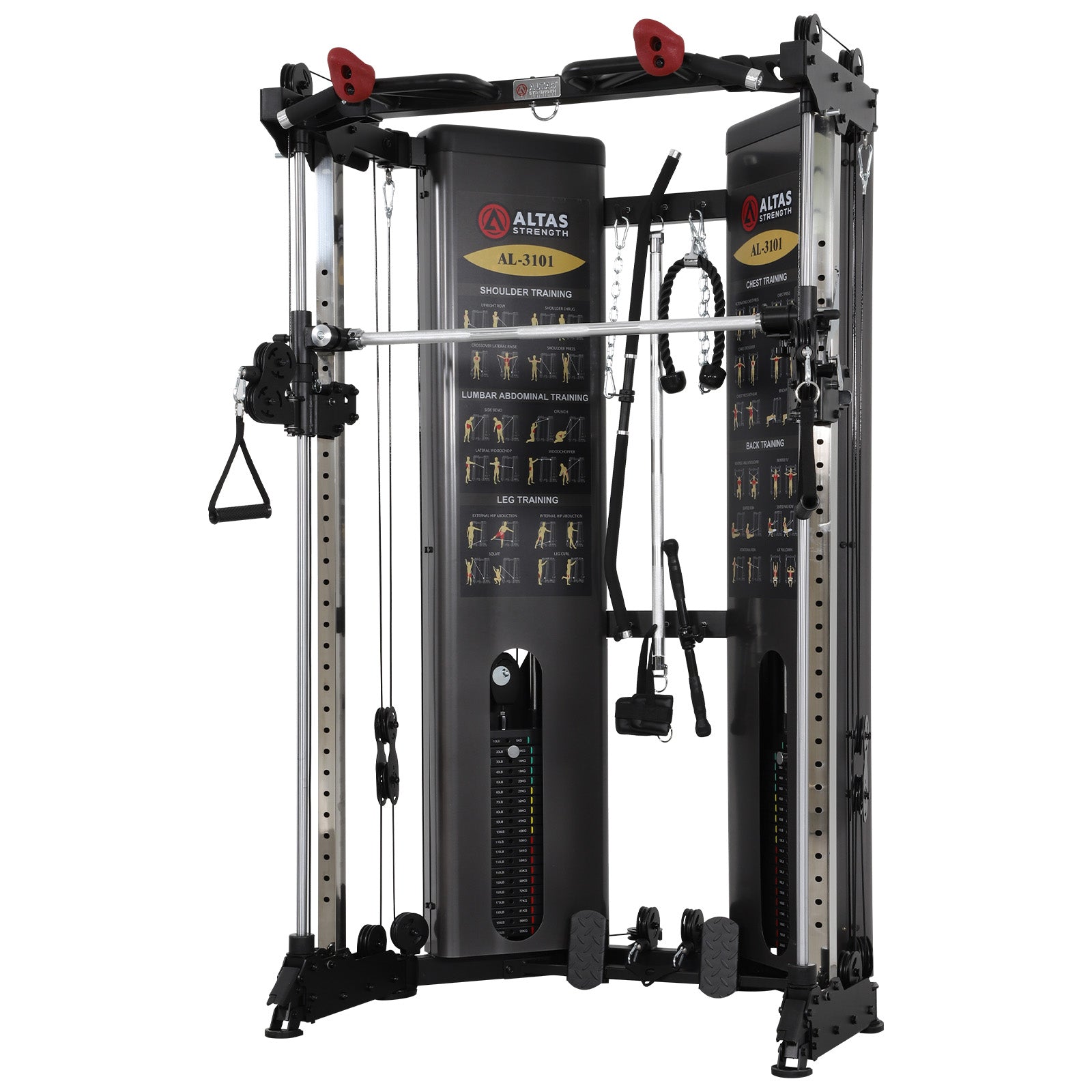 Altas Strength AL-3101 Folding Smith Machine