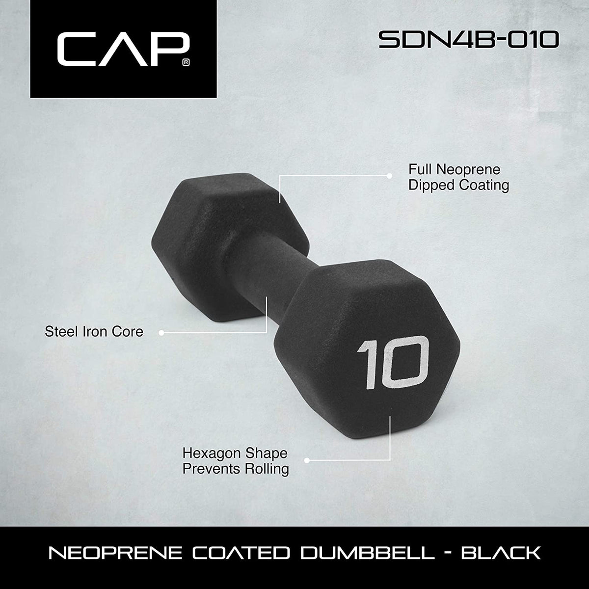 CAP Barbell Neoprene Dumbbells