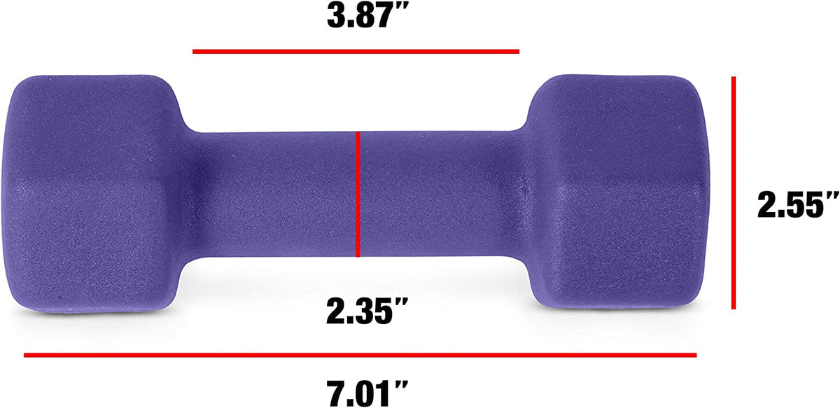 CAP Barbell Neoprene Dumbbells