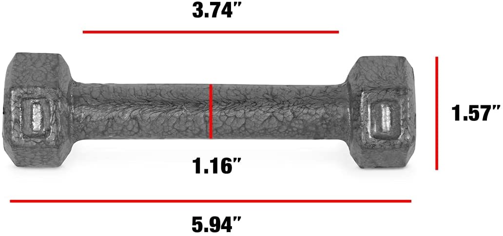 CAP Barbell Solid Hex Dumbbells