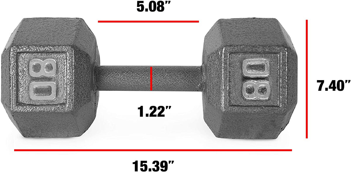 CAP Barbell Solid Hex Dumbbells