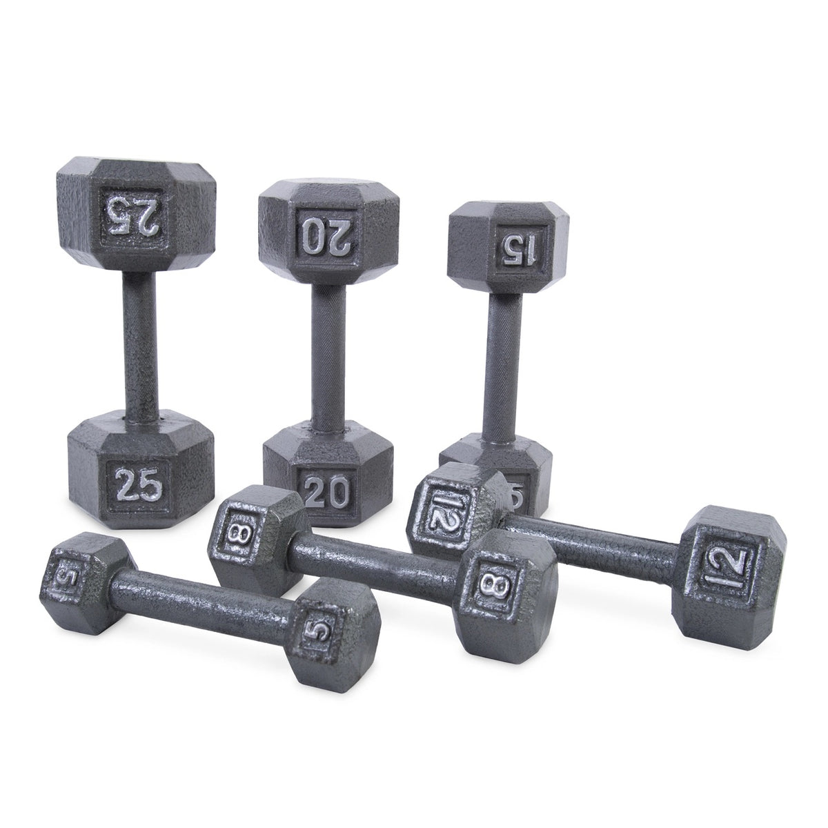 CAP Barbell Solid Hex Dumbbells MAGMA Fitness