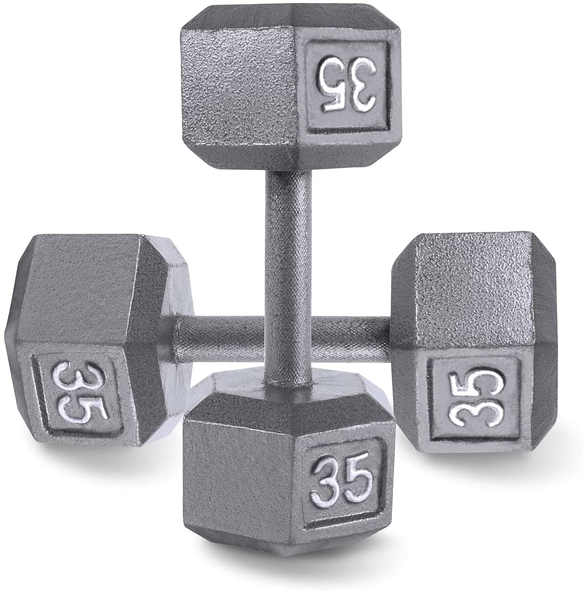 CAP Barbell Solid Hex Dumbbells