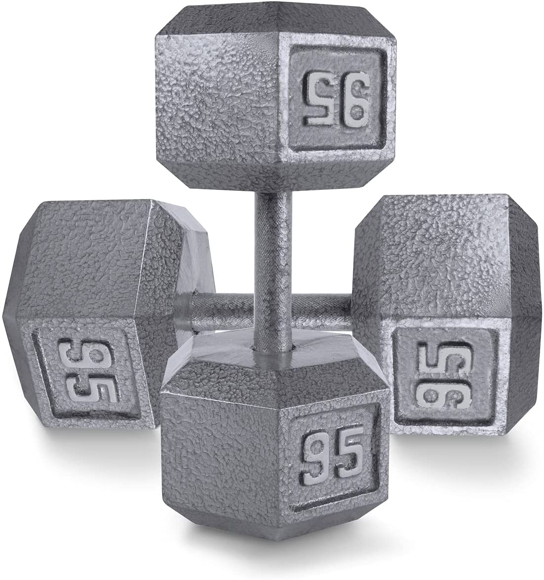 CAP Barbell Solid Hex Dumbbells
