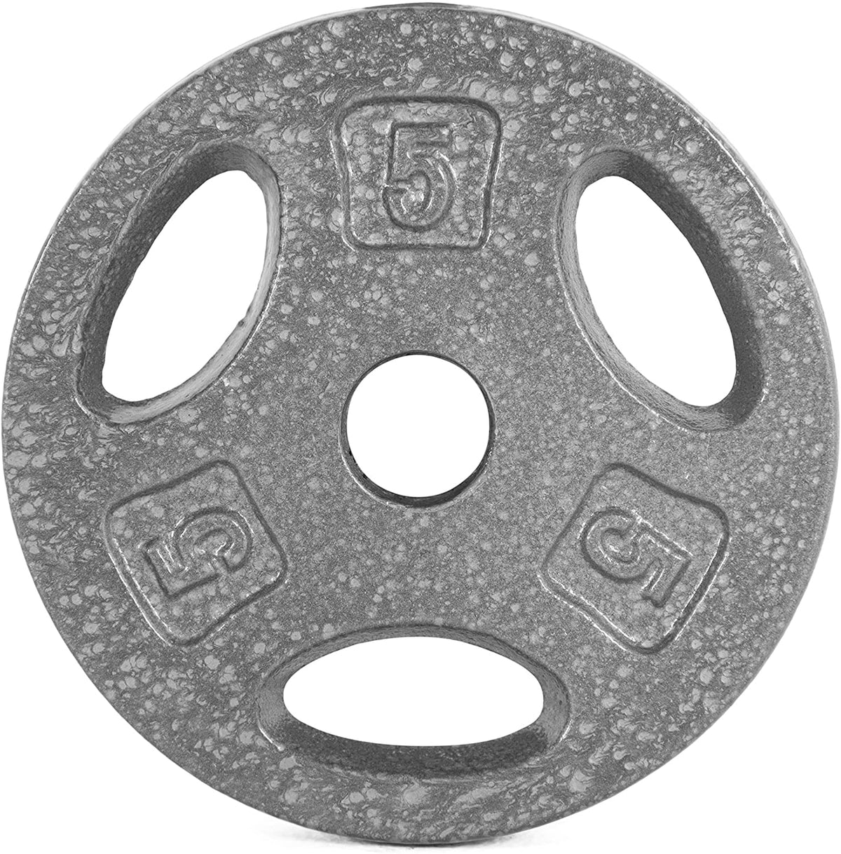 CAP Barbell Cast Iron 1-inch Standard Grip Plates