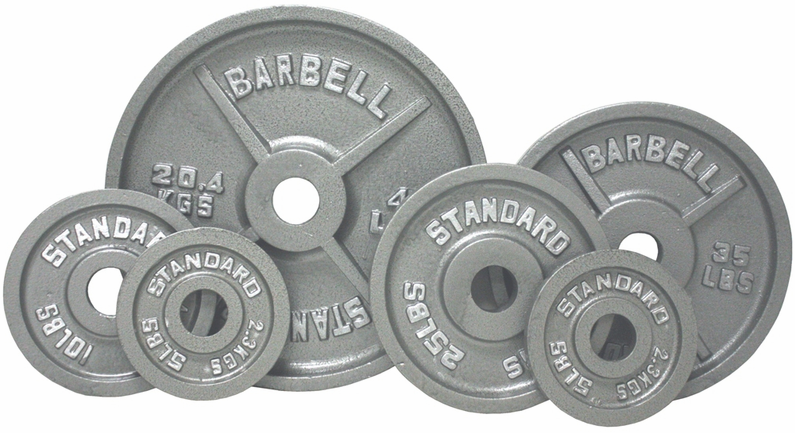Standard barbell set sale