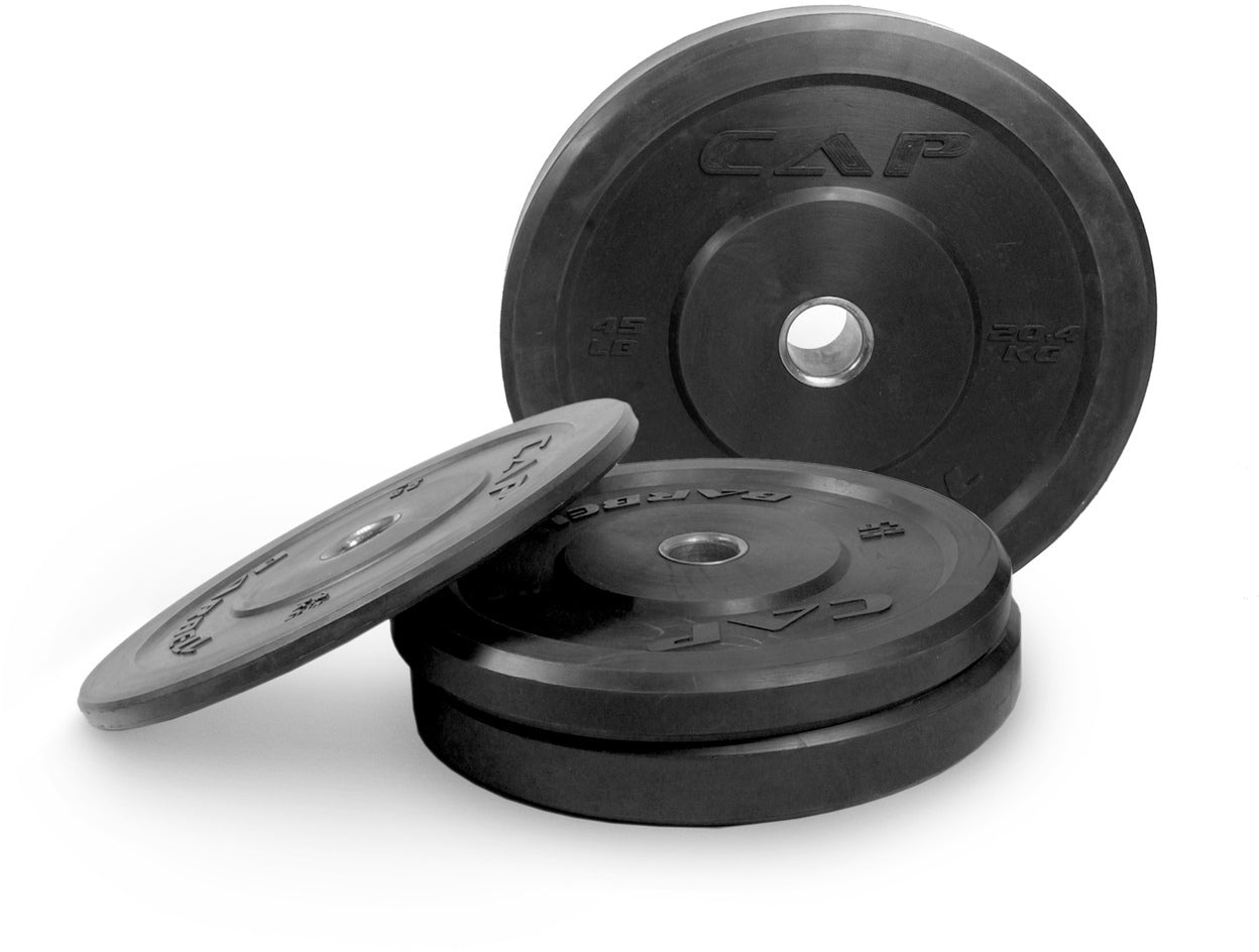 CAP Barbell Olympic Bumper Weight Plates