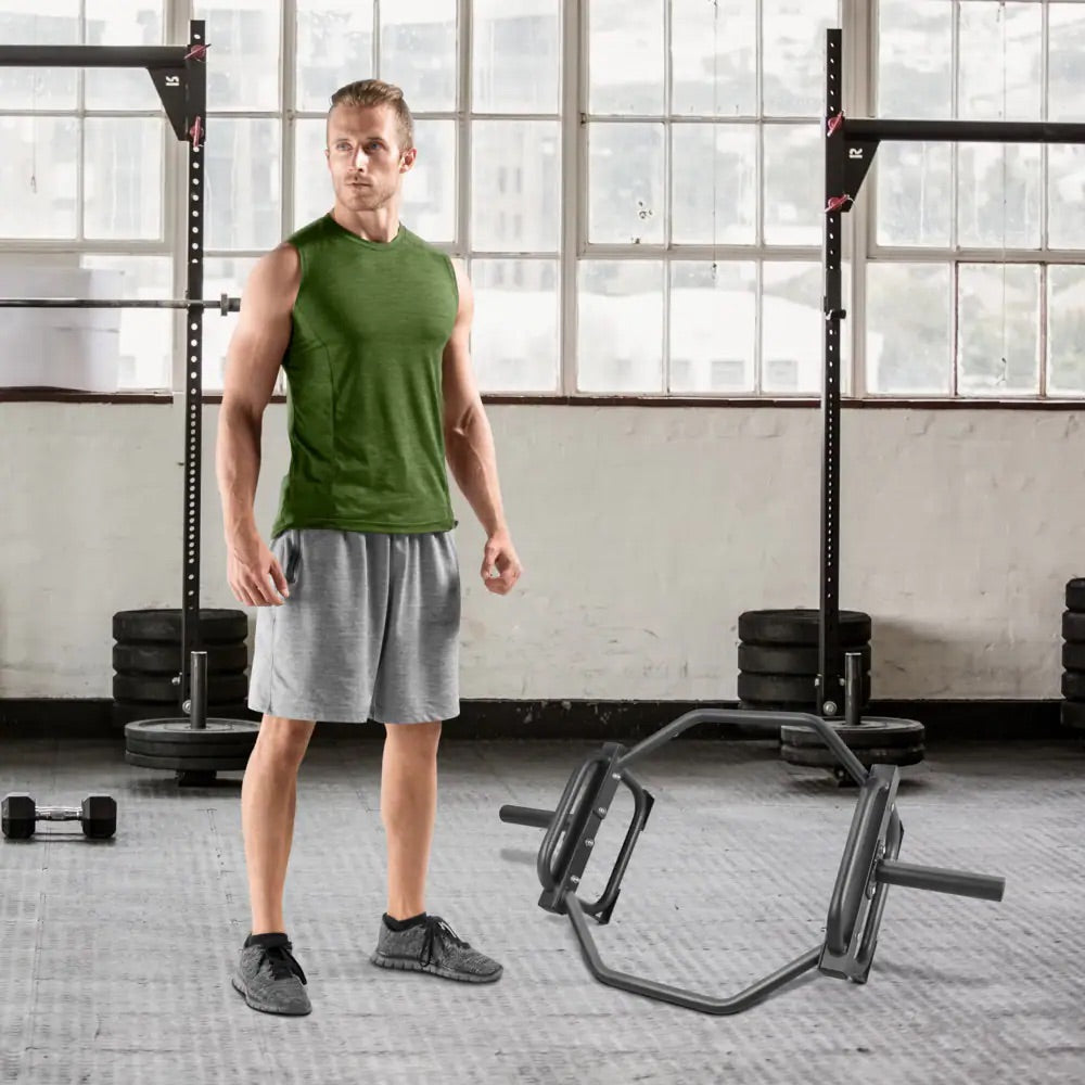CAP Barbell Olympic Trap Shrug Bar | MAGMA Fitness
