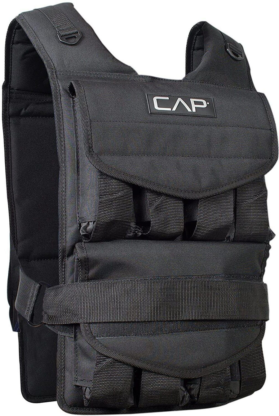 Gilet Lesté Ajustable En Néoprène 10 Lbs (4.5 Kg) - Homme Et Femme, Idéal Pour Running Et Fitness