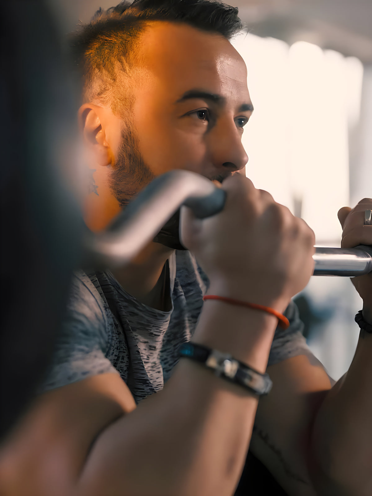 COREFX EZ Curl Olympic Barbell