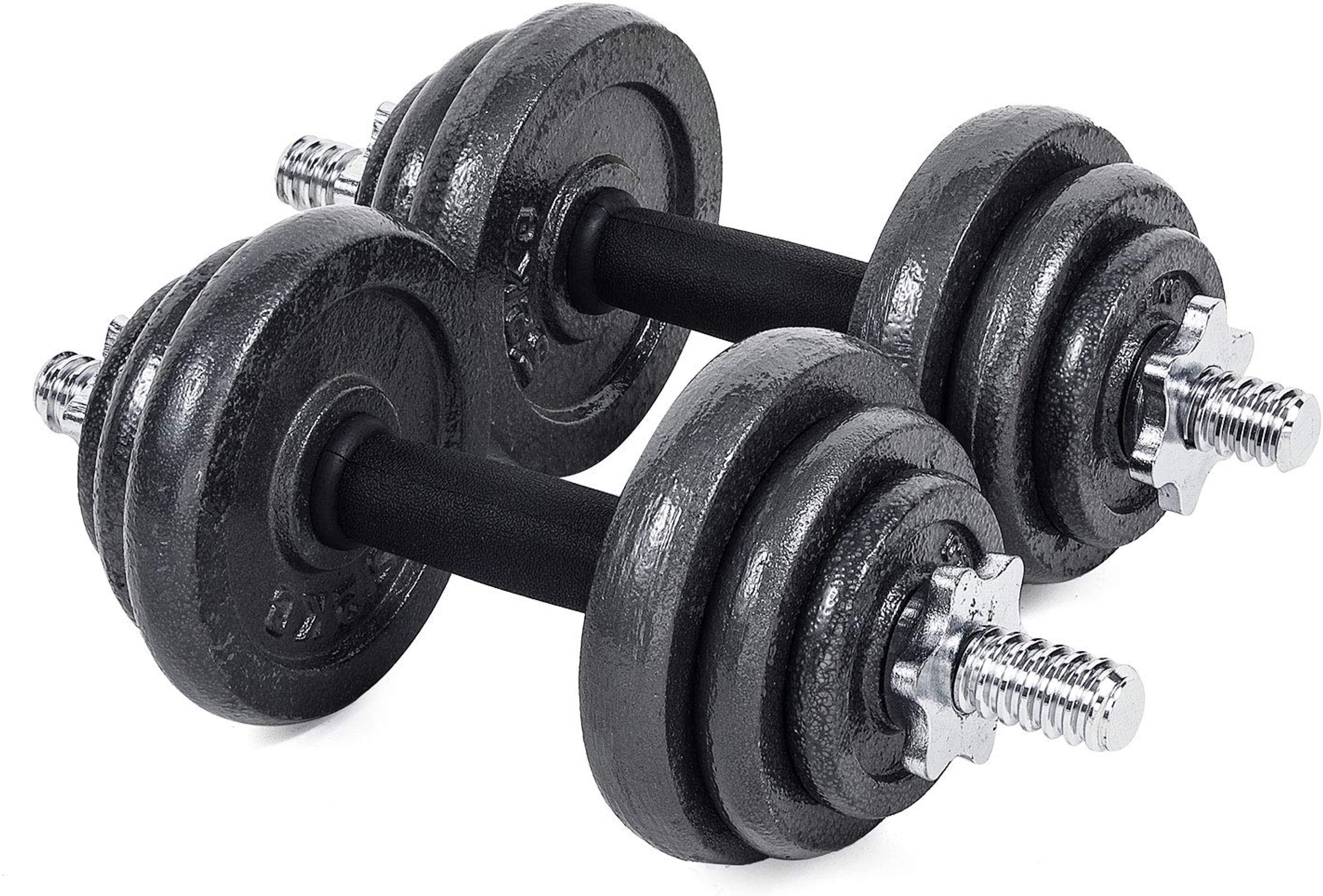 Adjustable Dumbbells - 20KG / 44LB Set popular