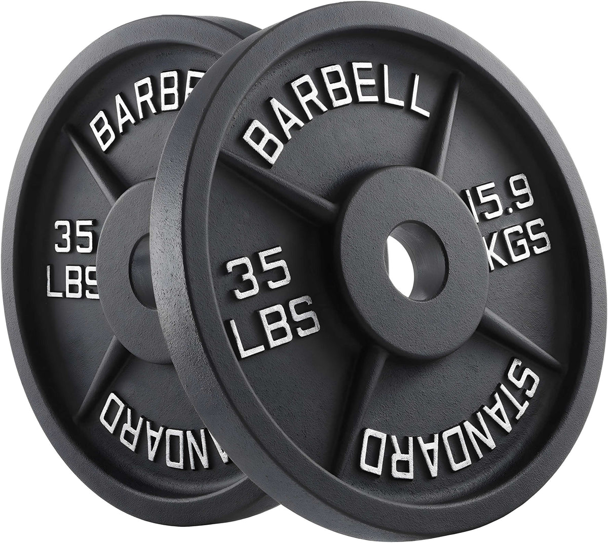 MAGMA Olympic Cast Iron Weight Plates