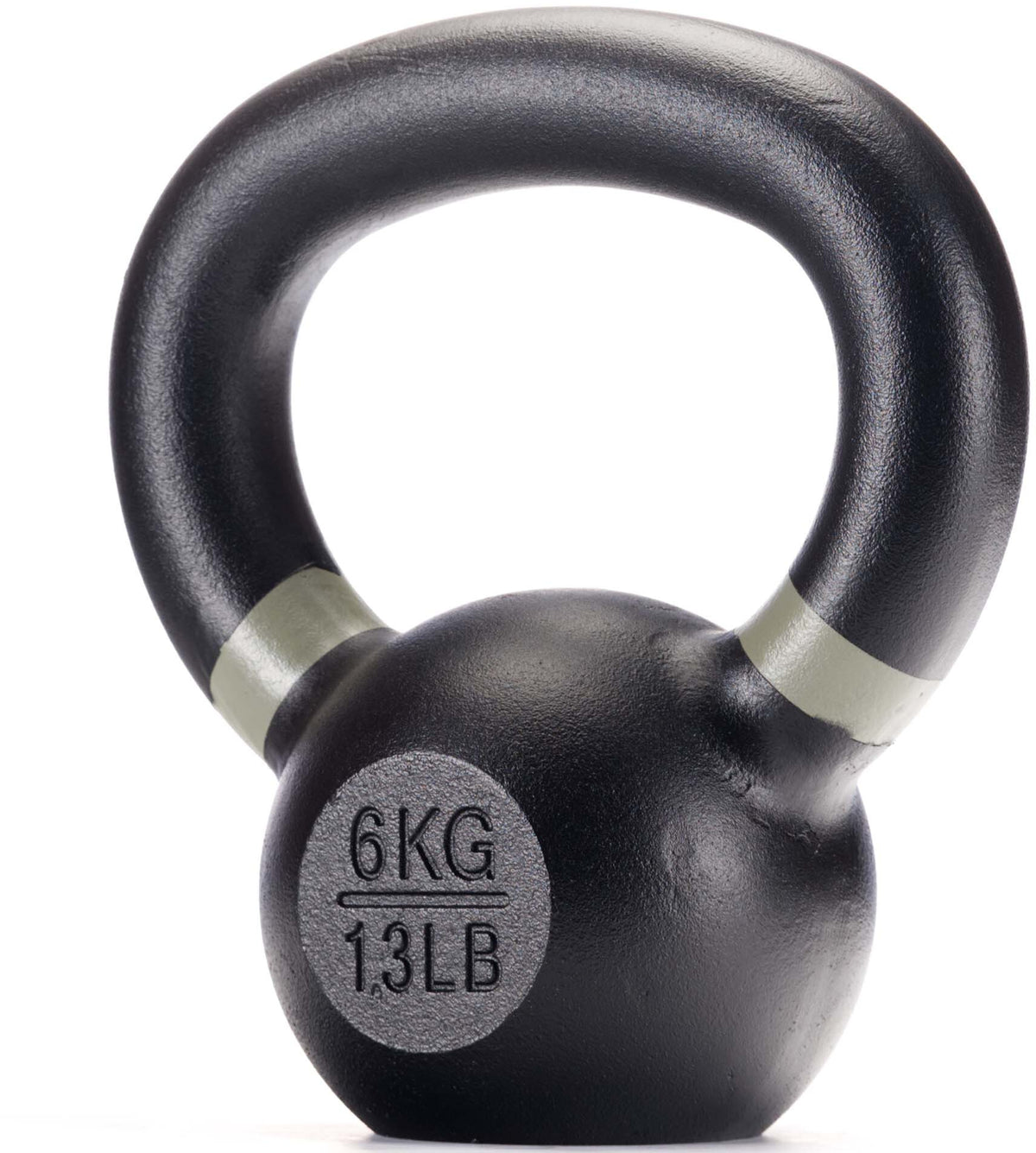 MAGMA 13 lb / 6 KG Cast Iron Kettlebell - Olive