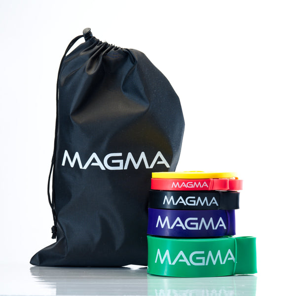 MAGMA 5-Pack Resistance Bands Bundle With Bag