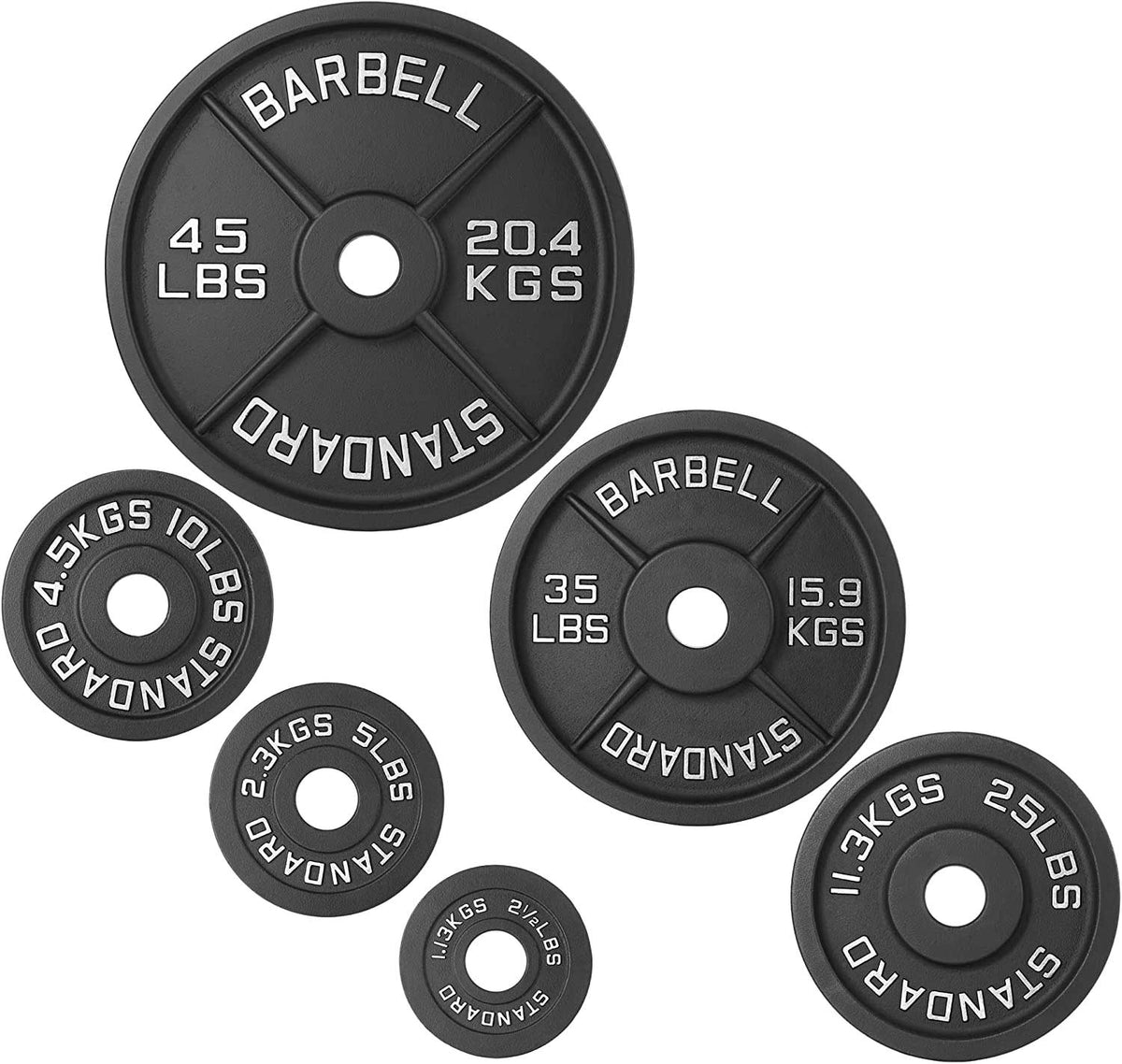 MAGMA Olympic Cast Iron Weight Plates