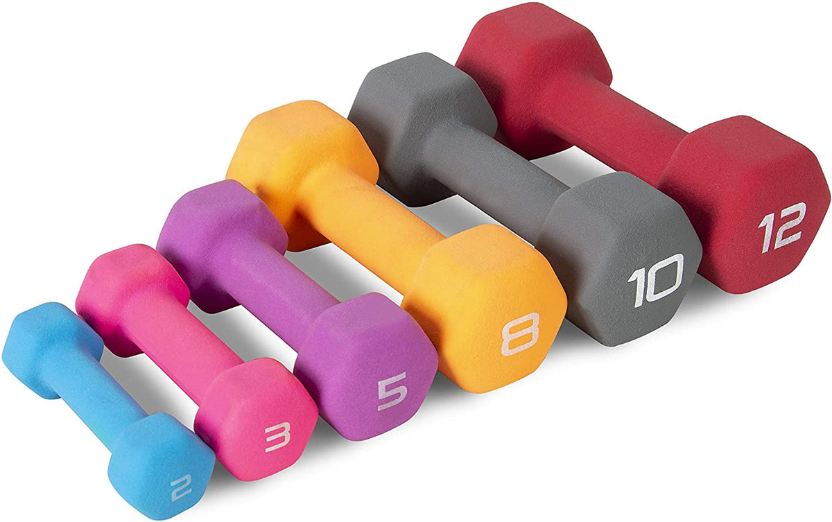 CAP Barbell Neoprene Dumbbells
