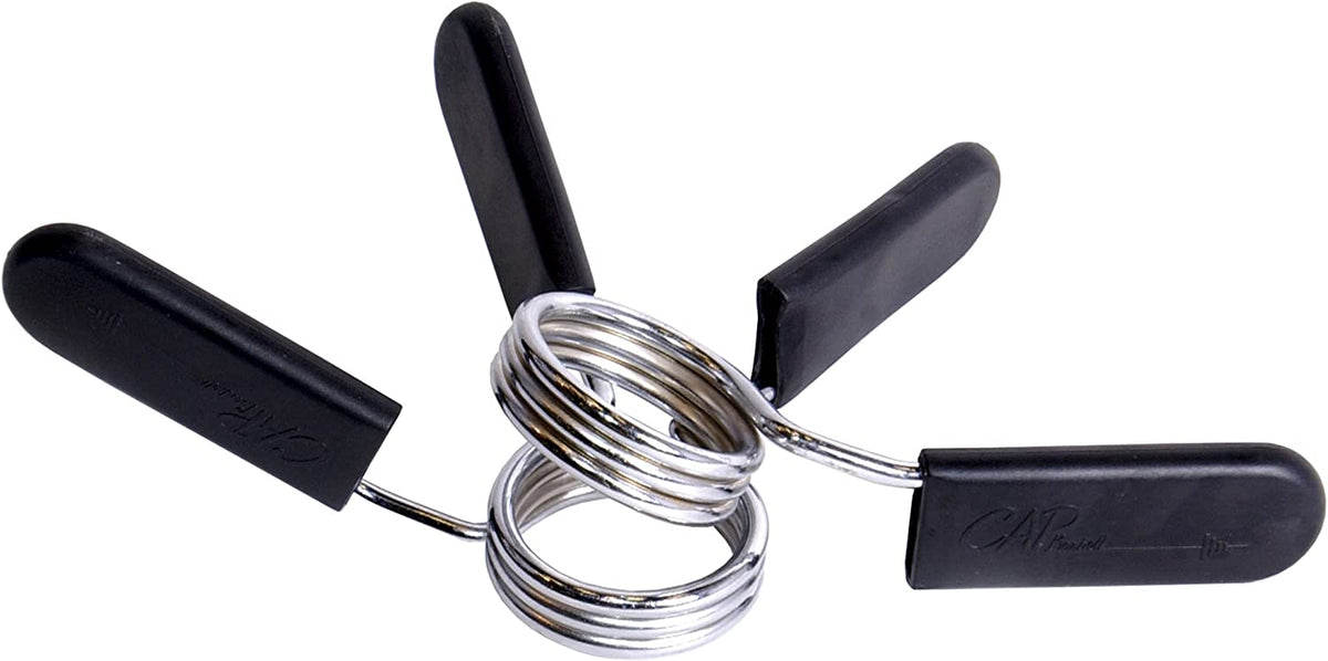 CAP Barbell 2-Inch Olympic Spring Clip Collars, Pair
