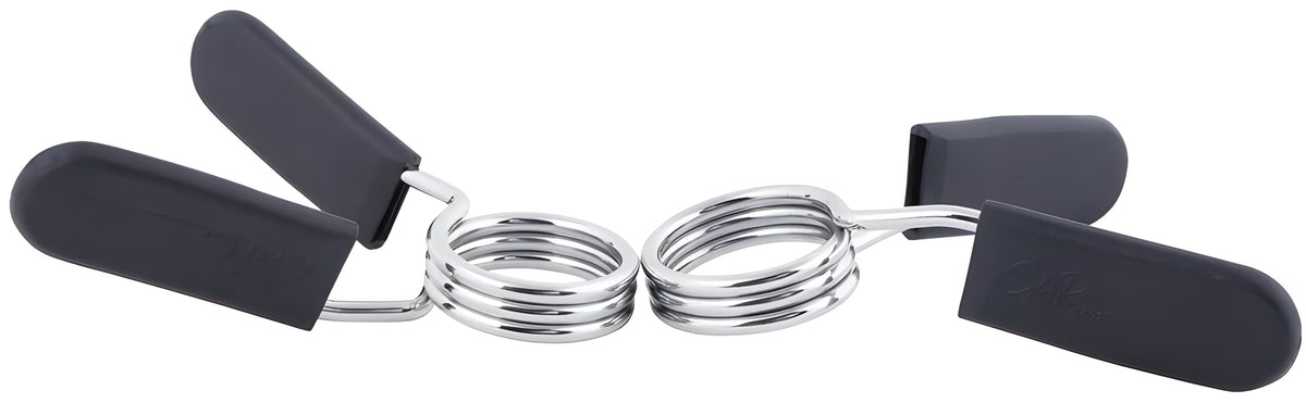 CAP Barbell 1-Inch Standard Spring Clip Collars, Pair