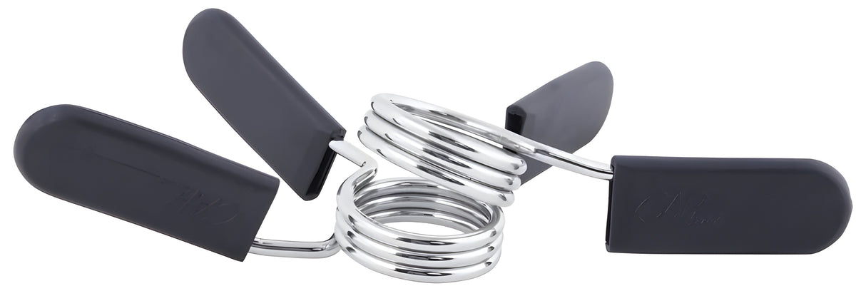 CAP Barbell 1-Inch Standard Spring Clip Collars, Pair