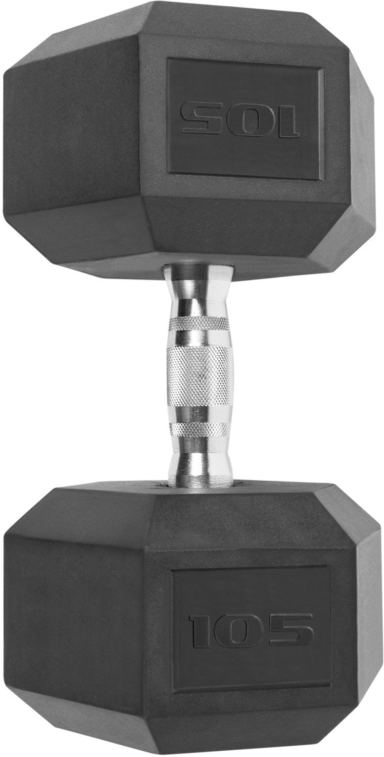 CAP Barbell Rubber Hex Dumbbells