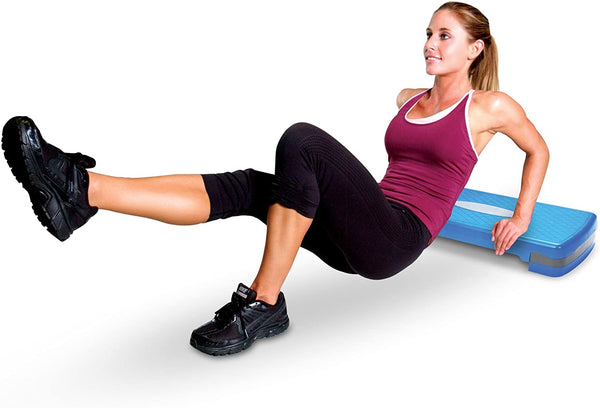 TecTake Step Aerobica Altezza Regolabile | Pedana Antiscivolo 200kg | Fitness E Allenamento Cardio